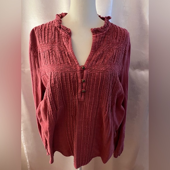 Anthropologie Petra Textured Blouse - Picture 12 of 12